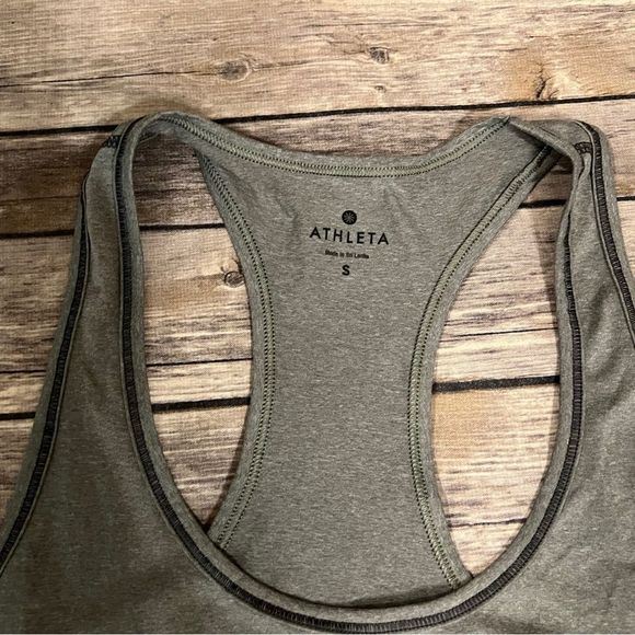 Athleta Charcoal Grey Tank, Size Small - Picture 4 of 8